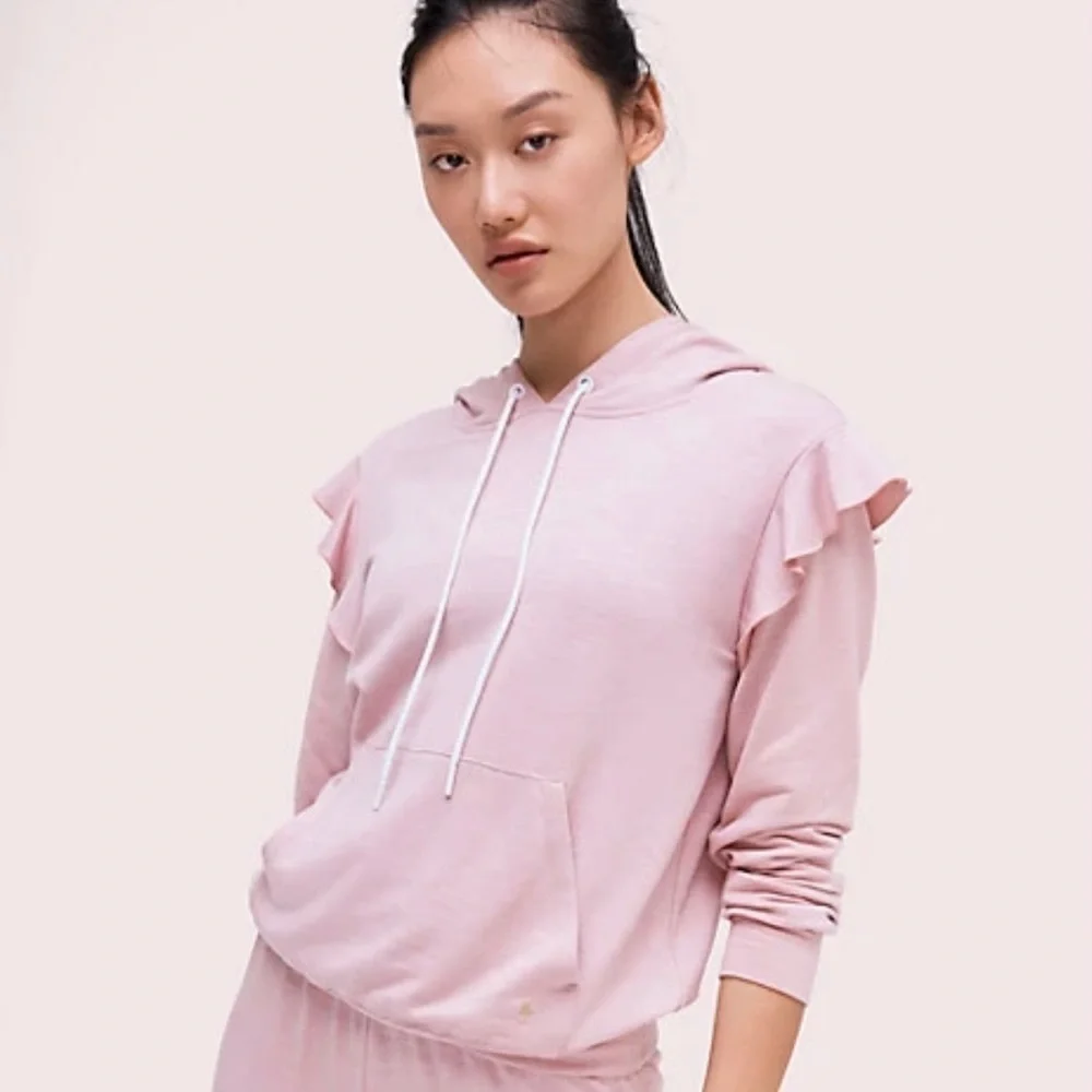 Kate Spade Terrie Ruffle Hoodie